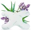 Lelekka, Mantra - Cuscino per dormire, contro le rughe che si formano durante il sonno, per chi dorme sul fianco, incluse 2 federe, con estratto di lavanda e aloe vera