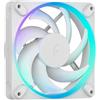 Fractal Design Momentum 12 RGB - Ventola silenziosa per case PC - 120 mm - ARGB Gen 2 - 16 LED - Pale in polimero a cristalli liquidi (LCP) - Bianco