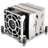 SilverStone Technology XE02-2066S - Refrigeratore CPU 2U -SFF per socket Intel LGA 2011/2066 Square & Narrow, nero/argento