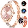 Homailida Orologio Smartwatch Donna, 1.32" Smart Watch Donna Rotondo con Chiamate e Whatsapp, Orologio Fitness con Monitoraggio del Sonno/Contapassi, Impermeabile SmartWatch per Android iOS