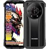 DOOGEE S110 4G Rugged Smartphone, 10800mAh /66W Batteria, Helio G99 22GB + 256GB, 6.58'' FHD+, 50MP AI Fotocamera (24MP Visione Notturna)+ 16MP + 32MP, Android 13 Cellulari Impermeabile, NFC Nero