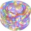 Levitantes Ghirlanda - Luci LED RGB, 5 m, alimentata da 4 batterie AA, realizzata in PVC e rame