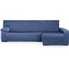Eysa Italia copridivano per mini chaise longue con bracciolo lungo lato destro vista frontale colore blu design Luz