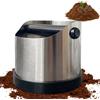 Ruioomeep Knock Box - Contenitore per colino in acciaio inox, silenzioso, antiscivolo, facile da pulire, accessori per barista, 11,8 x 9,9 x 11,8 cm (argento)