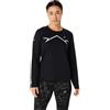 ASICS Lite-Show LS Top, Maglia Lunga Donna, Performance Black