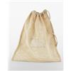 Sacca in cotone organico mesh 17 x 17 cm personalizzate o neutre