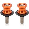Anlseiod 2pcs M10 Forcellone Cavalletto Nottolini per Duke 125 200 250 390 690 790 890 Universal Forcellone cavalletto alza moto supporti
