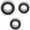 Parts and Parts Cuscinetti ruota posteriori compatibili con Cagiva MITO EURO2 125 MITO EV 6 MARCE 125 MITO EVOL.125 RIVER 500