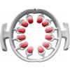 Lonnalee Massaggiatore per cellulite, manuale, copertura a 360°, massaggiatore anticellulite, rullo per massaggio a compressione e allungamento, cosce e glutei (rosa, 1)