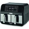 Kenwood Airfryer HFM20 000MB Kenwood000MB Kenwood 000MB kHealthy Twin 2x4L black silver (HFM20.000MB)