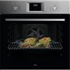 AEG OU5AB21FSM - Forno multifunzione da 72 l, pulizia AquaClean, 9 programmi, ventilatore XXL SurroundCook, display LED, cottura multilivello, comandi bilanciabili, inox anti-impronte