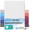 etérea Himmlische Qualität etérea Jersey Topper lenzuolo con angoli 140x200-160x200 cm Bianco Epaisseur 5-10 cm - 100% Cotone - Oekotex materasso Letto copripiumino - lenzuola 140x200cm - 160x200cm White