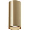 MAYTONI DECORATIVE LIGHTING Lampada da soffitto Focus Oro opaco Alluminio IP 20 AC 220-240 10 W per cucina, sala, studio, camera da letto