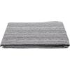 HomeLife Copriletto Matrimoniale Estivo Cotone In Piquet [260X260] Made In Italy | Coperta Letto Matrimoniale Cotone Jacquard Titnta Unita | Lenzuolo Copriletto Matrimoniale Leggero | 2P Grigio