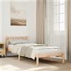 vidaXL Letto Extra Lungo Senza Materasso 100x210 cm in Legno di Pino, Letto, giroletto, mobili Camera da Letto, Telaio Letto, Letto Singolo