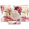 Lisola Set Copripiumino Matrimoniale, in Percalle 200 TC, con Stampa a Fantasia, Morbido, Elegante, Sacco Copripiumino 250x240cm + 2 Federe 50x80cm. Modello: Giverny, Seitan
