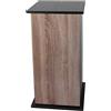 sera 32395 Armadietto per acquari Scaper Cube , 80 cm, Noce