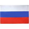 AZ FLAG Bandiera Russia 150x90 cm Russa Poliestere Leggero 4 Occhielli | Uso interno bandiera decorativa Россия doppie cuciture e bordi rinforzati con occhielli metallici