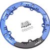 CXEPI Moto Accessorie Copri Puleggia Cinghia Trasmissione Scooter per TMAX560 Tech MAX TMAX 560 2020-2025;T-MAX 530 TMAX530 DX SX 2017-2019,Blu-nero