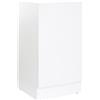 Quick TP 03 banco con vano cassa bianco, 1 cassetto con serratura e due vani vuoti 60x60 cm
