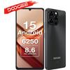 Doogee Note 58 Smartphone Versione globale 8Gb Ram 128Gb Rom 6.75" 90Hz Ips Batteria grande 6250Mah Nfc Android 15 Cellulari - 8Gb 128Gb Natural