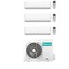 Hisense Climatizzatore Hi Comfort Trial Split 7+7+12 con 5AMW105U4RQC Inverter Wi-Fi R-32 Classe A++ ,