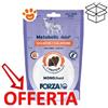Forza10 Dog MonoSnack Metabolic All Adult Salmone - Bustina Da 80 Gr - CONFEZIONE RISPARMIO