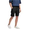 Urban Classics Pantaloncini Uomo in Cotone Organico, Pantaloni Cargo Tasche Laterali, Pantaloncino Felpato, Cinta elastica con coulisse S - 5XL