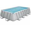 Bestway - Piscina base struttura e liner rettangolare Power Steel iseo 488x244x122 cm
