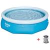 Bestway Piscina fast set autoportante tonda CM.366X76H. - KG.14,0 -LT.5.377 -filtro cartuccia (ART.57274)