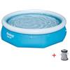 Bestway Piscina Fast Set Autoportante Tonda Cm.305x76h. - Kg.10,0 - Lt.3.800 -Filtro Cartuccia (Art.57270)