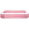 Intex - piscina gonfiabile family pink cm. 305X183X56 h (lt. 1.020)