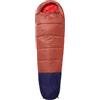 Mc Kinley McKinley Camp PRO II 5, Sacco a Pelo Unisex Adulto, Red Rust/Navy Dark, 225 x 82 cm
