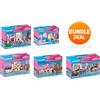 Playmobil set casa delle bambole vittoriana 70892 70893 70895 70896 e 70970 t...