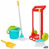 Colorbaby Carrello delle Pulizie con Accessori Colorbaby 5 Pezzi Giocattolo 24,5 x 43,5