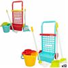 Colorbaby Carrello delle Pulizie con Accessori Colorbaby Giocattolo 5 Pezzi 30,5 x 55,5