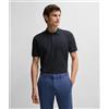 BOSS BLACK Boss Polo Pallas in Piqué di cotone con Logo Uomo