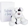 Histoire d'ours - Peluche cane seduto - Bianco - 30 cm - A LA CAMPAGNE - HO3126