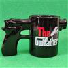TAZZA MUG THE GODFATHER IL PADRINO FILM GADGET VINTAGE PISTOLA NUOVA COLLEZIONE