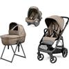 Trio Veloce Belvedere SLK Peg Perego con Stand By Me Blu Acciaio
