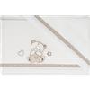 Coccolissimi Set lenzuola 3pz per carrozzina Timmy Coccolissimi Grigio