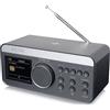 PEAQ Radiosveglia Portatile Bluetooth PEAQ PCR 540 DAB+ WH Edition,
