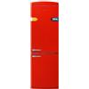 Cecotec Frigorifero Retrò Combinato Bolero CoolMarket Combi Origin 294+ Red E. 294L, Retro, No Frost, Multi Cooling, Ultra Fresh, Fast Freezing, Convertible Box, Modalità Eco, Allarme Porta, Display