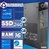 Lenovo Mini PC Computer Desktop Lenovo M73 i7 Ram 16GB SSD 240GB Win 10 Ricondizionato