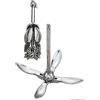 OSCULATI Ancora a ombrello in Acciaio Inox 4 kg