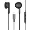 Generic Cuffie USB C, tipo C, cuffie in-ear con microfono, auricolari di tipo C cablati con microfono, con microfono e controllo del volume, cancellazione del rumore