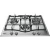 Hotpoint PCN 641 T/IX/HAR piano cottura Acciaio inossidabile Da incasso 60 cm Gas 4 Fornello(i)"