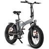 Smartway M1X Fat Bike Pieghevole Elettrica Matt Grey"