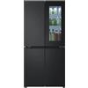 LG InstaView GMV860EPDE Frigorifero Multidoor Slim, Classe E, 530L, Wi-Fi, Linear Cooling, Essence Matte Black"
