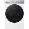 LG F4R9009TPWC Lavatrice 9kg AI DD, Classe A-40%, 1400 giri, TurboWash, Vapore"